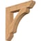 Ekena Millwork Legacy Slat Smooth Bracket, Western Red Cedar, 5 1/2"W x 32"D x 32"H BKT06X32X32LEC06SWR - alternate 1